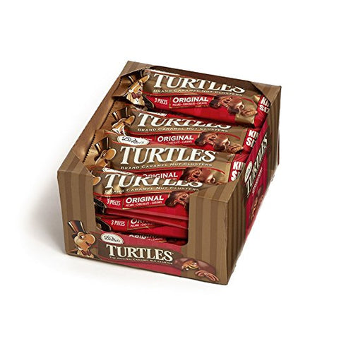Turtles Milk Chocolate (3 Piece), 1.76-Ounce Packages (Pack of 24)