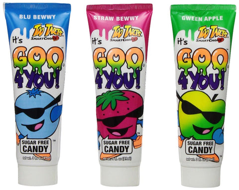 Too Tarts Goo 4 You Kids Candy, 3-Ounces (Pack of 18)