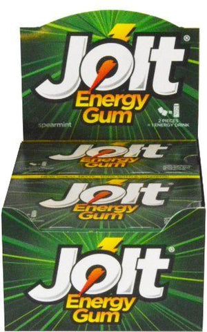 Jolt Energy Gum - Spearmint - New, 12-pack