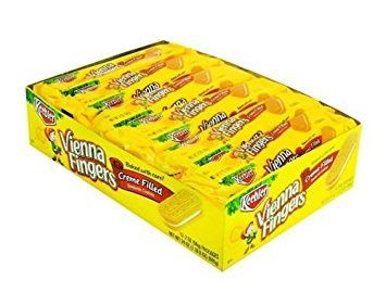 Keebler Vienna Fingers Cream Filled Cookies, 12 Pack - 2oz